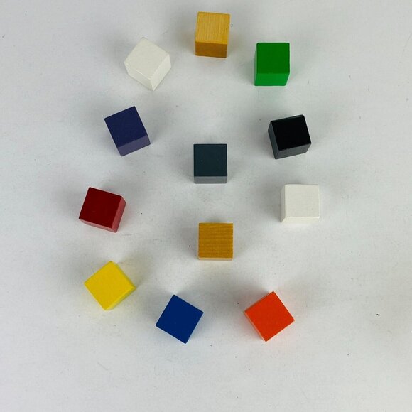 Colorful Square 1 Inch X 1 Inch Craft Project School Artwork Squares - Picture 4 of 4